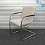 Thonet Thonet Vergaderstoel - Leer - Grijs