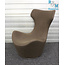 B&B Italia B&B Italia Papilio Design Fauteuil Donker Bruin