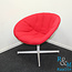 Draaibare Design Fauteuil Rood