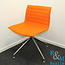 Arper Arper Cross Base Designstoel Oranje
