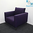 Design Lounge Fauteuil Paars