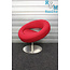 Softline Softline Fauteuil type Hello Draaibaar, Rood / Chroom