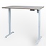 RM-Line RM-Line RM5 Elektrisch Zit-Sta Bureau | Verschillende Afmetingen + Bladkleuren Wit-Frame