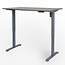 RM-Line RM-Line RM5 Elektrisch Zit-Sta Bureau | Verschillende Afmetingen + Bladkleuren Grijs-Frame