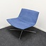 Arper Arper Catifa 80 Loungestoel | Design Fauteuil |Blauw | 4-Punts onderstel