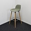 Zuiver Zuiver Albert Kuip Counter Stool Design Barkruk | Groen | Hout