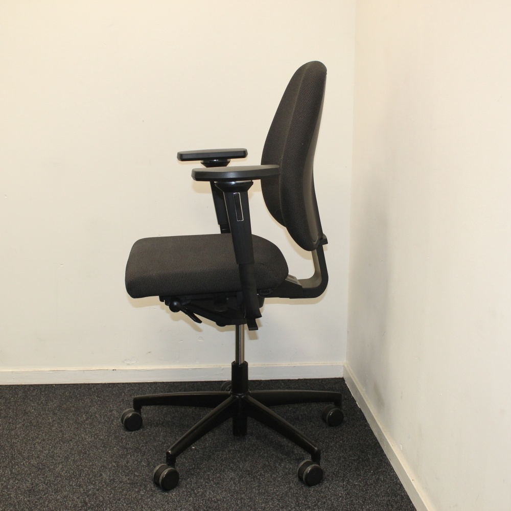 opleiding munt het is mooi Dauphin Bureaustoel ergonomisch | Zwart | Zwart | RM Kantoor- en  Designmeubilair