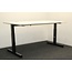 Instelbaar bureau | 160 x 80 cm | H68 - 86cm | Zwart