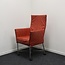 Montis Montis Chaplin Designstoel | Rood Leer | Design Fauteuil