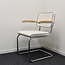 Thonet Thonet S64 | Designstoel | Wit Leer | Slede model
