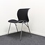 Fritz Hansen Fritz Hansen Ensemble| Designstoel | Zwart gestoffeerd | Chroom onderstel