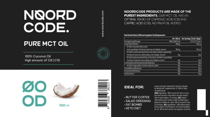 NoordCode Pure MCT Oil