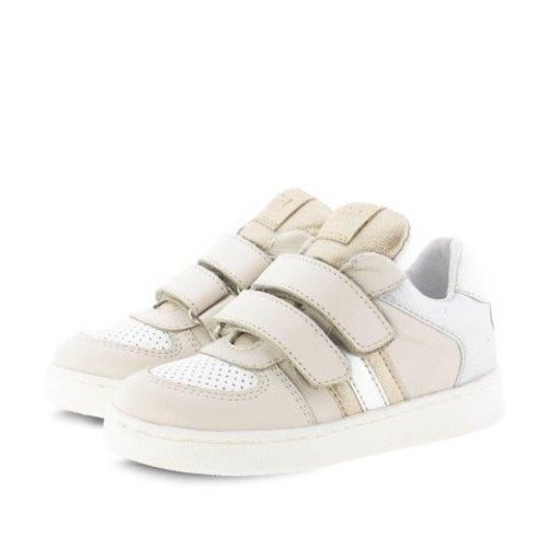 Clic! – Sneaker – Wit goud zilver 