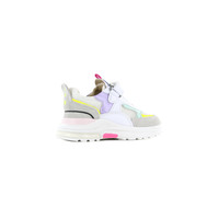 Shoesme – Sneaker – White Lilac Green