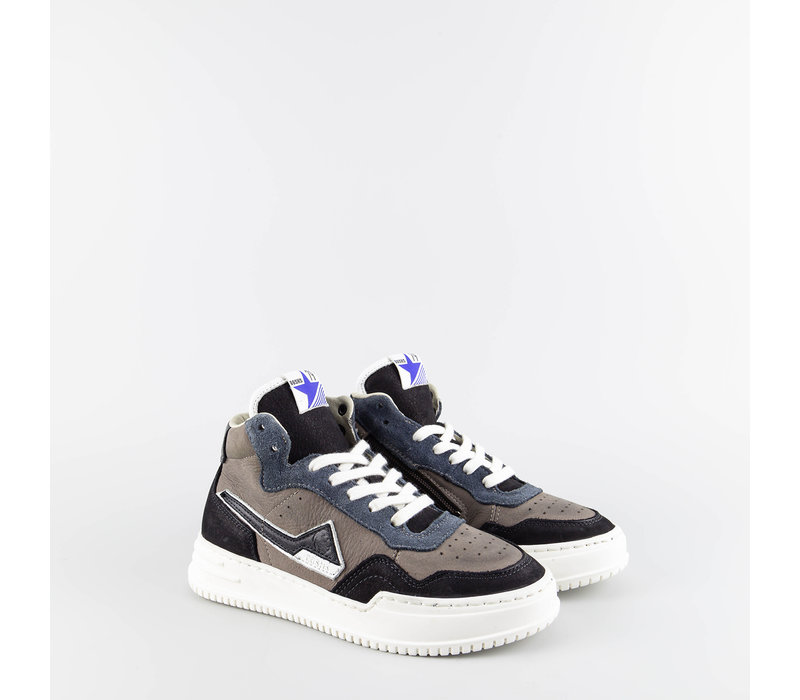 Giga – Sneaker – Long Beach Black Taupe