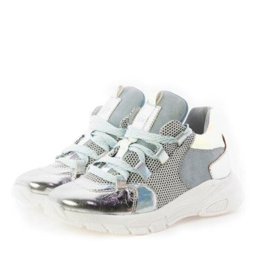 Clic! – Sneaker – Plata Celeste 