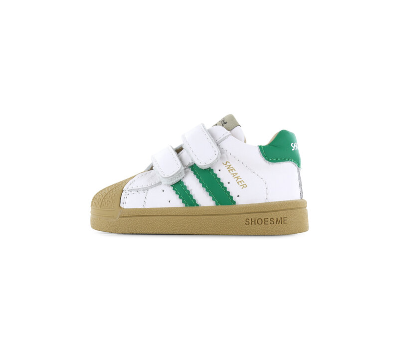 Shoesme – Baby Stootneus – White Green