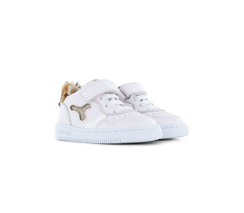Shoesme – Baby-proof – White Leopardo