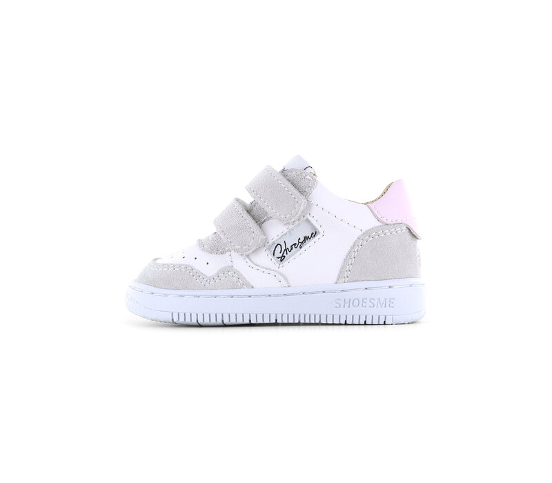 Shoesme – Baby-proof – White Beige Pink
