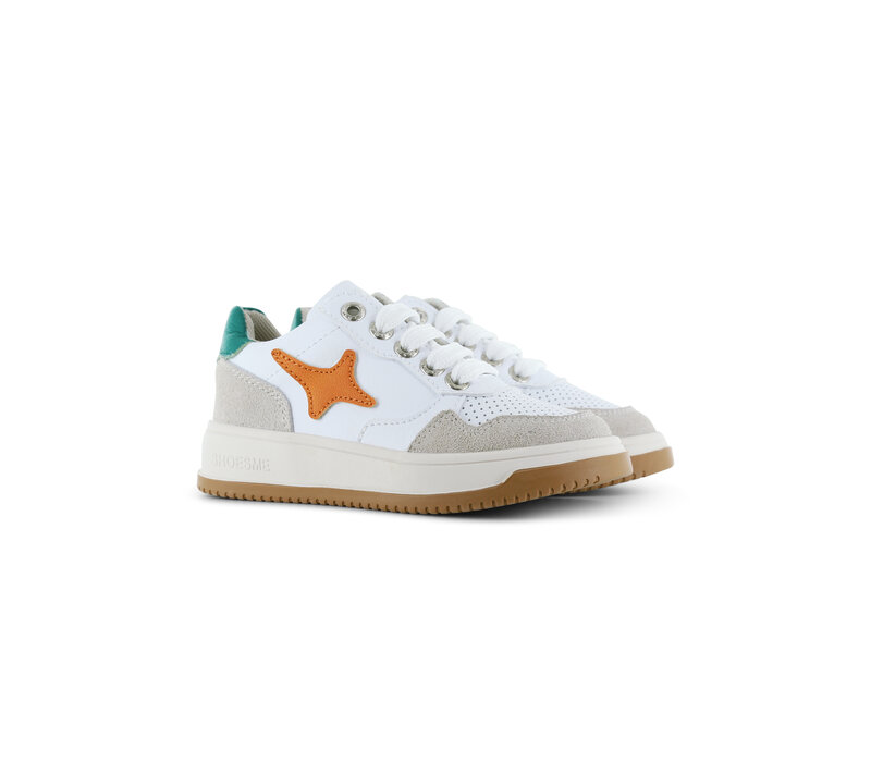 Shoesme – Outsole Sneakers – White Orange
