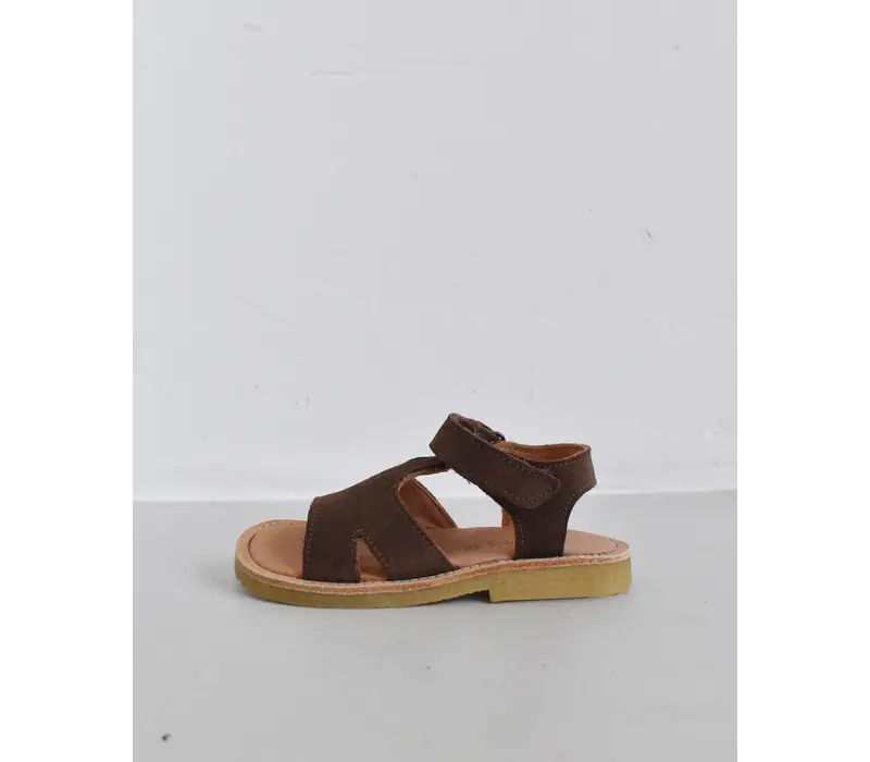 Du Loua – Open Hiel Sandal – Alfie Brown