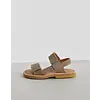 Du Loua Du Loua – Velcro Strap Sandal – Dali Beige