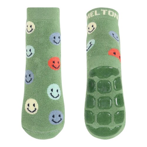 Melton – Smile Socks Anti-Slip – Watercress 