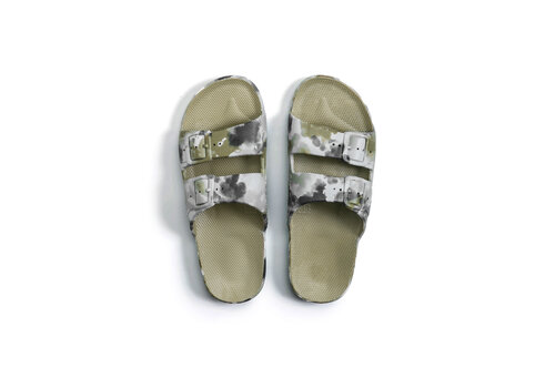 Freedom Moses Freedom Moses – Slipper – Bandhani Khaki