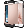 Apple iPhone 6 / 6s Card Case | Roze | TPU - Hard PC | Wallet | Pasjeshouder