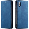 Apple iPhone X - XS Bookcase | Blauw | Pasjeshouder | Portemonnee hoesje