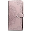 Apple iPhone 5 / 5s / SE Bookcase - Roze - Vlinders - Bloemen - Portemonnee Hoesje