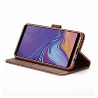 Samsung Galaxy A50 Leren Bookcase - Bruin - Portemonnee Hoesje - Pasjeshouder