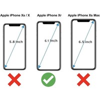 Apple iPhone XR Card Case | Bruin | PU Leren Back Cover | Wallet | Pasjeshouder