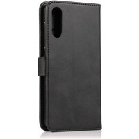 Samsung Galaxy A50 Leren Bookcase - Zwart - Portemonnee Hoesje