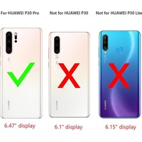 Huawei P30 Pro Backcover | Roze | Pasjeshouder | TPU - Hard PC