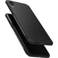Apple iPhone X - XS Backcover - Zwart - Soft TPU hoesje