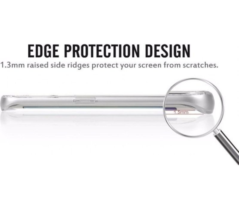 Samsung Galaxy S6 Edge Case - Transparant Siliconen - Voor- en Achterkant - 360 Bescherming - Screen protector hoesje - (0.4mm)