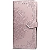 Apple iPhone 7 - 8 Bookcase - Oud Roze - Bloemen - Portemonnee Hoesje