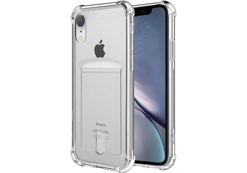 YPCd� Apple iPhone XR Pasjeshouder - Shock Case Transparant