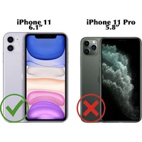 Magnetische Back cover voor Apple iPhone 11 | Zwart | Soft TPU | Magneet ge�ntegreerd voor autohouder