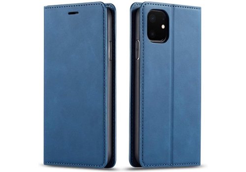 Apple iPhone 12 Bookcase | Blauw | Pasjeshouder | Portemonnee hoesje