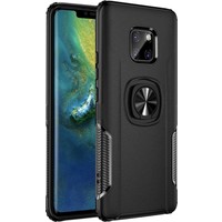 Huawei Mate 20 Pro - Shockproof Case - Cover Zwart - Magneet - Magnetisch voor autohouder