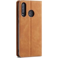 Huawei P30 Lite Bookcase | Bruin | Pasjeshouder | Portemonnee hoesje