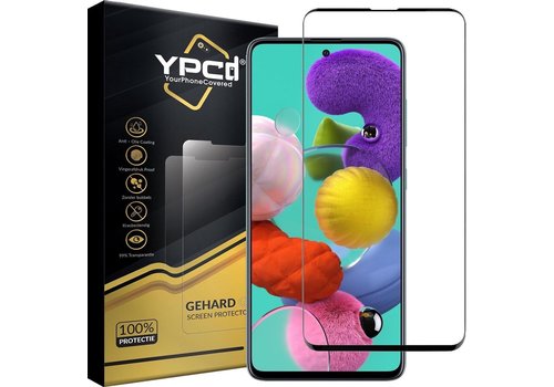 Samsung Galaxy A51 Glass Screenprotector - Rand tot Rand