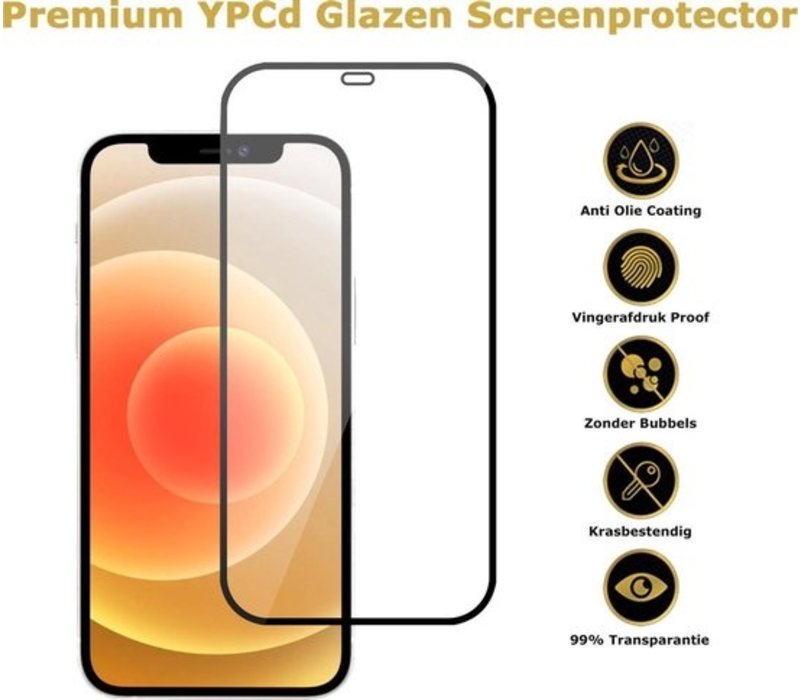Apple iPhone 12 Glass Screenprotector - Rand tot Rand