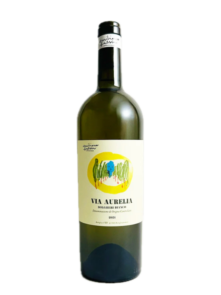 Emiliano Falsini Bolgheri Vermentino Via Aurelia DOC 2025