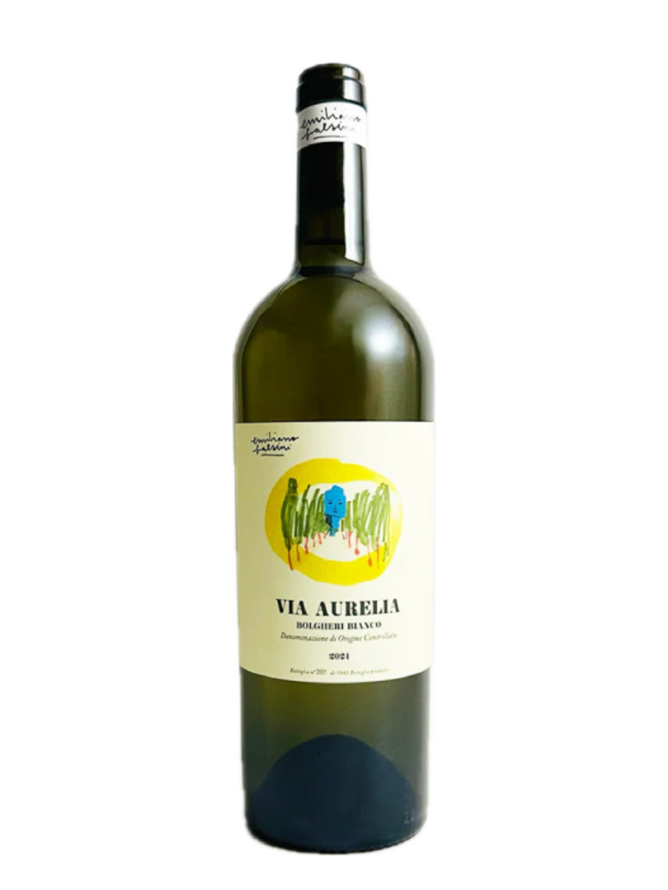 Emiliano Falsini Bolgheri Vermentino Via Aurelia DOC 2025