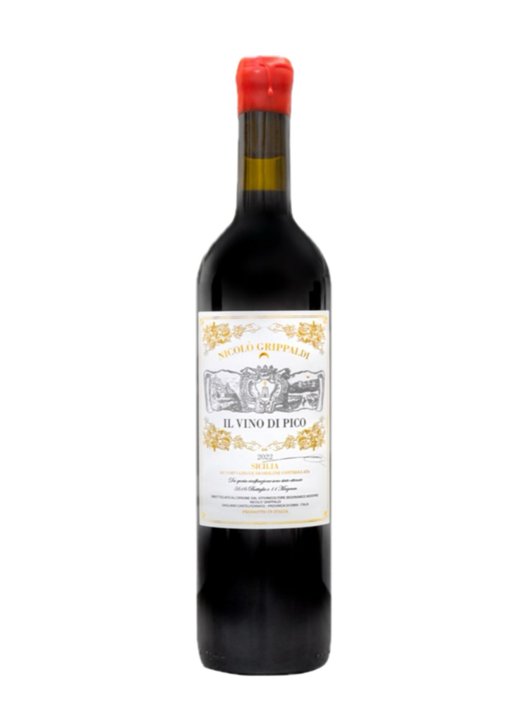 Nicolò Grippaldi Sicilia Rosso DOC Il Vino di Pico 2022