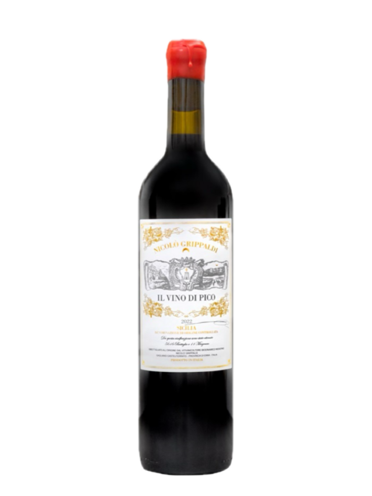 Nicolò Grippaldi Sicilia Rosso DOC Il Vino di Pico 2022