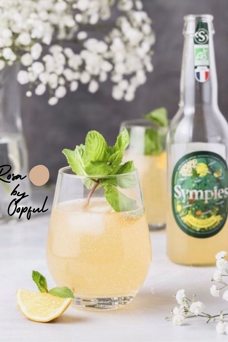 Stimulerende natuurlijke limonade